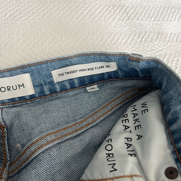 Denim Forum Jeans - 24W - Picture 2 of 3